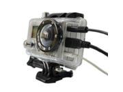 Meree Skeleton Protective Housing without Lens for Gopro hero 2 1 Open Side for FPV without cable