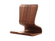 SaMDi iPhone6s Plus phone support base creative wood 5C wooden lazy support Deep Wooden
