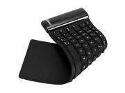 Meree Foldable Waterproof Bluetooth Wireles Soft Silicone Keyboard for ipad 2 3 4 for MAC