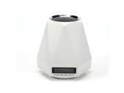 Portable Mini Wireless Bluetooth Speaker TF Card Smart Control Music Player with Alarm and LED Colorful Lights