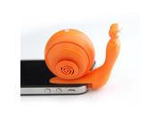Cartoon Mini Speaker Portable 3.5mm Audio Plug Mobile Phone Speaker 3.5mm Stereo Sound Snail Speaker With USB Charging Port for Smart Phone and Ipad