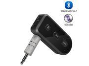 Car Bluetooth Audio Adapter with Hands free Function Car kit with Bluetooth 4.1 Wireless Music Receiver with IOS Siri Function