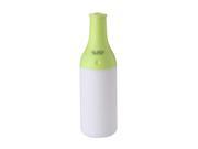Multi function Mini USB Humidifier and Diffuser Cool Bottle Shape Humidifier with Warm Light Night