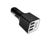 3 USB Car Charger Fast Car Charger with Certified Negative Ion Air Purifier For All Devices