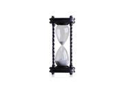 Simple Scandinavian Style Time Hourglass with White Sand Living Room and Study Decoration Best Choice for Gifts