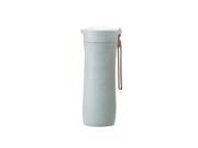 360ml Wheat Straw Cup with Lid High Temperature Resistance Hand Holding Travel Mug for Water Coffee