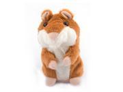 Talking Hamster Cute and Funny Repeating Words Hamster Stuffed Plush Electronic Interactive Toy for Kids and Adults Christmas Gift