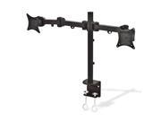 Dual LCD Monitor Stand Desk Clamp Holds up to 27 LCD Monitors