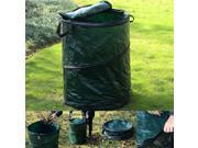 Collapsible Outdoor Campsite Pop Up Trash Can Green