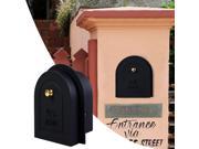 6 Brick Stone Stucco Mailbox Door Cast Aluminum Replacement Doors Mailboxes