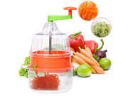 Multifunctional Manual Chopper Plastic Vegetable Slicer Fruit Cutter Kitchen Tool