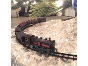 Deluxe Kids Classic Battery Operated Train Set Toy with Sounds Lights