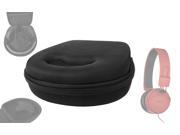 DURAGADGET Hard EVA Storage Case For Headphones Earbuds With Compartment Black For NOCS NS700