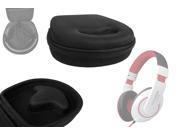 DURAGADGET Headphone Storage Bag Black For Ovleng X13 Headphones With Netted Pocket