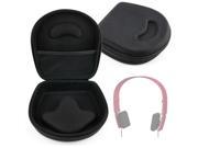 DURAGADGET Classic Black Rigid Shell Protective Headphone Storage Case Suitable For Bang Olufsen B O Play Form 2 Form 2i Stereo Headphones