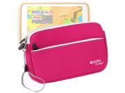 DURAGADGET Pink Neoprene Cover With Front Storage Pocket For Archos 80 ChildPad ASUS VivoTab Note 8 M80TA