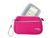 DURAGADGET Hot Pink 8 Neoprene Carry Case with Front Storage Compartment for New Leapfrog Platinum Tablet Leapfrog LeapPad GLO
