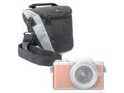 DURAGADGET Durable Ultra Portable Camera Carry Case Compatible with the NEW Panasonic Lumix GF8 Camera