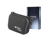 DURAGADGET Solid External Hard Drive Case in Black For Clickfree C6 Easy Imaging C2 Deluxe C2 Rugged