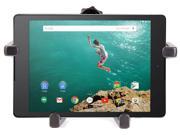 DURAGADGET Google Nexus 9 Mount Released 2014 Premium In Car Tablet Headrest Mount with Adjustable Arms for the NEW Google Nexus 9