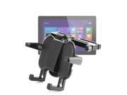DURAGADGET Premium In Car Tablet Headrest Mount with Adjustable Arms for Linx 7 Linx 8 Inch 16GB 32GB Windows 8 Tablets