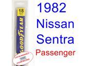 1982 Nissan Sentra Wiper Blade Passenger