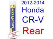 2012-2014 Honda CR-V Wiper Blade (Rear) (2013) 2012-2014 Honda CR-V Wiper Blade (Rear) (2013)