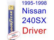 1995-1998 Nissan 240SX Wiper Blade (Driver) (1996,1997) 1995-1998 Nissan 240SX Wiper Blade (Driver) (1996,1997)