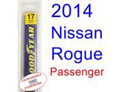 2014 Nissan Rogue Wiper Blade (Passenger) 2014 Nissan Rogue Wiper Blade (Passenger)