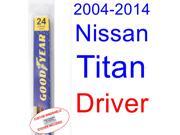 2004-2014 Nissan Titan Wiper Blade (Driver) (2005,2006,2007,2008,2009,2010,2011,2012,2013) 2004-2014 Nissan Titan Wiper Blade (Driver) (2005,2006,2007,2008,2009,2010,2011,2012,2013)