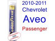 2010-2011 Chevrolet Aveo Wiper Blade (Passenger) 2010-2011 Chevrolet Aveo Wiper Blade (Passenger)