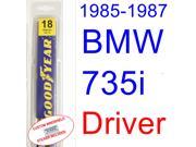 1985 1987 BMW 735i Wiper Blade Driver 1986