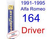 1991-1995 Alfa Romeo 164 Wiper Blade (Driver) (1992,1993,1994) 1991-1995 Alfa Romeo 164 Wiper Blade (Driver) (1992,1993,1994)