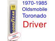 1970-1985 Oldsmobile Toronado Wiper Blade (Driver) (1971,1972,1973,1974,1975,1976,1977,1978,1979,1980,1981,1982,1983,1984) 1970-1985 Oldsmobile Toronado Wiper Blade (Driver) (1971,1972,1973,1974,1975,1976,1977,1978,1979,1980,1981,1982,1983,1984)