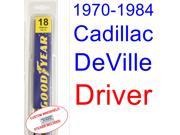 1970 1984 Cadillac DeVille Wiper Blade Driver 1971 1972 1973 1974 1975 1976 1977 1978 1979 1980 1981 1982 1983