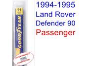 1994-1995 Land Rover Defender 90 Wiper Blade (Passenger) 1994-1995 Land Rover Defender 90 Wiper Blade (Passenger)