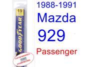 1988 1991 Mazda 929 Wiper Blade Passenger 1989 1990