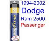 1994-2002 Dodge Ram 2500 Wiper Blade (Passenger) (Goodyear Wiper Blades-Assurance) (1995,1996,1997,1998,1999,2000,2001) 1994-2002 Dodge Ram 2500 Wiper Blade (Passenger) (Goodyear Wiper Blades-Assurance) (1995,1996,1997,1998,1999,2000,2001)