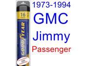 1973-1994 GMC Jimmy Wiper Blade (Passenger) (Goodyear Wiper Blades-Assurance) (1974,1975,1976,1977,1978,1979,1980,1981,1982,1983,1984,1985,1986,1987,1988,1989,1 1973-1994 GMC Jimmy Wiper Blade (Passenger) (Goodyear Wiper Blades-Assurance) (1974,1975,1976,1977,1978,1979,1980,1981,1982,1983,1984,1985,1986,1987,1988,1989,1