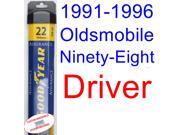1991-1996 Oldsmobile Ninety-Eight Wiper Blade (Driver) (Goodyear Wiper Blades-Assurance) (1992,1993,1994,1995) 1991-1996 Oldsmobile Ninety-Eight Wiper Blade (Driver) (Goodyear Wiper Blades-Assurance) (1992,1993,1994,1995)