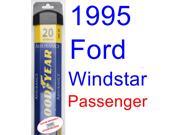 1995 Ford Windstar Wiper Blade (Passenger) (Goodyear Wiper Blades-Assurance) 1995 Ford Windstar Wiper Blade (Passenger) (Goodyear Wiper Blades-Assurance)