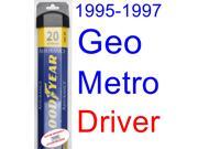 1995-1997 Geo Metro Wiper Blade (Driver) (Goodyear Wiper Blades-Assurance) (1996) 1995-1997 Geo Metro Wiper Blade (Driver) (Goodyear Wiper Blades-Assurance) (1996)