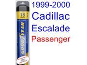 1999 2000 Cadillac Escalade Wiper Blade Passenger Goodyear Wiper Blades Assurance