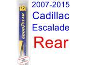 2007 2015 Cadillac Escalade Wiper Blade Rear Goodyear Wiper Blades Assurance 2008 2009 2010 2011 2012 2013 2014