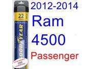 2012-2014 Ram 4500 Wiper Blade (Passenger) (Goodyear Wiper Blades-Assurance) (2013) 2012-2014 Ram 4500 Wiper Blade (Passenger) (Goodyear Wiper Blades-Assurance) (2013)