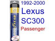 1992-2000 Lexus SC300 Wiper Blade (Passenger) (Goodyear Wiper Blades-Assurance) (1993,1994,1995,1996,1997,1998,1999) 1992-2000 Lexus SC300 Wiper Blade (Passenger) (Goodyear Wiper Blades-Assurance) (1993,1994,1995,1996,1997,1998,1999)