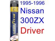 1995-1996 Nissan 300ZX Wiper Blade (Driver) (Goodyear Wiper Blades-Assurance) 1995-1996 Nissan 300ZX Wiper Blade (Driver) (Goodyear Wiper Blades-Assurance)