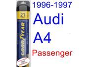 1996-1997 Audi A4 Wiper Blade (Passenger) (Goodyear Wiper Blades-Assurance) 1996-1997 Audi A4 Wiper Blade (Passenger) (Goodyear Wiper Blades-Assurance)
