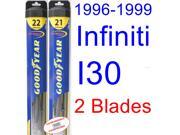 1996-1999 Infiniti I30 Replacement Wiper Blade Set/Kit (Set of 2 Blades) (Goodyear Wiper Blades-Hybrid) (1997,1998) 1996-1999 Infiniti I30 Replacement Wiper Blade Set/Kit (Set of 2 Blades) (Goodyear Wiper Blades-Hybrid) (1997,1998)
