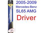2005-2009 Mercedes-Benz SL65 AMG Base Wiper Blade (Driver) (Goodyear Wiper Blades-Hybrid) (2006,2007,2008) 2005-2009 Mercedes-Benz SL65 AMG Base Wiper Blade (Driver) (Goodyear Wiper Blades-Hybrid) (2006,2007,2008)